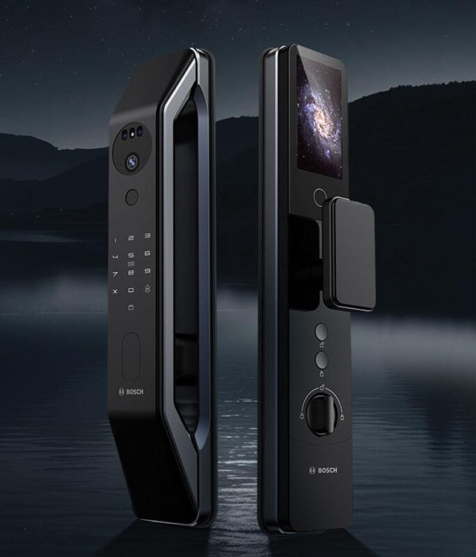 KHÓA VÂN TAY NHẬN DIỆN FACE ID BOSCH F6 PLUS MÀU ĐEN - image1 14