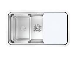 CHẬU RỬA BÁT CHỐNG XƯỚC KONOX WORKSTATION SINK KN8347SU DEKOR