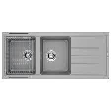 CHẬU RỬA BÁT KONOX  GRANITE SINK PHOENIX 1160 GREY