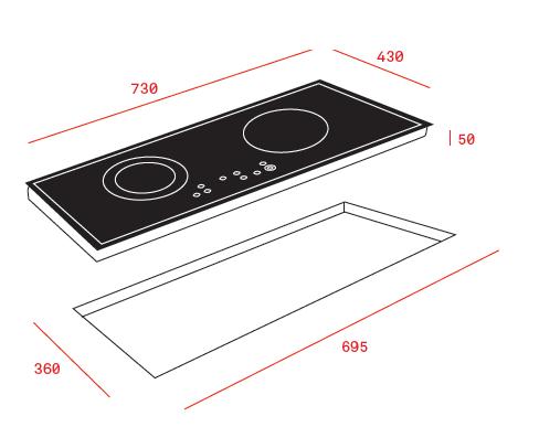 BẾP ĐIỆN TỪ TEKA IZ 7200 HL - iz 7200 hl iz 7210 1