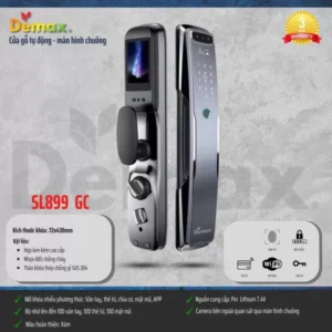 KHÓA CỬA NHẬN DIỆN APP WIFI DEMAX SL899 GC - khoa thong minh demax sl899 gc tieu chuan duc7 800x800 1