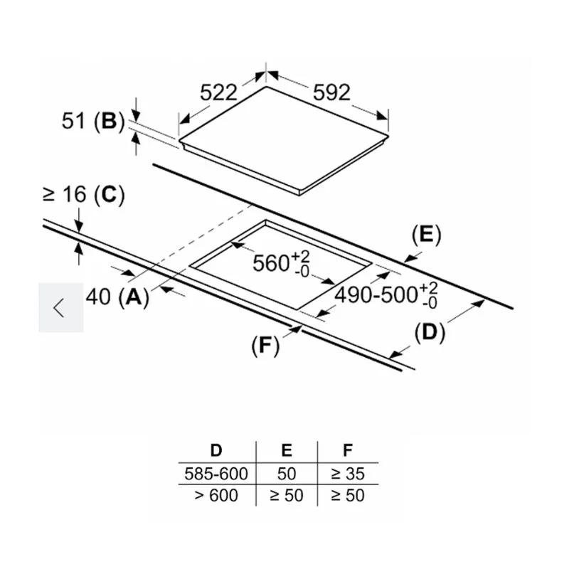 BẾP TỪ BOSCH PUJ63KBB5E 60CM SERIE 4 - kich thuoc bep tu bosch puj63kbb5e