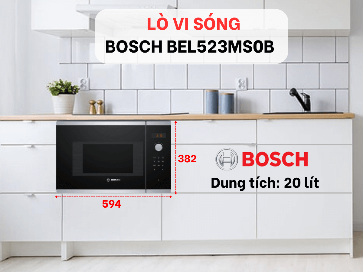 LÒ VI SÓNG BOSCH BEL523MS0B SERIES 4 - lo vi song bosch bel523ms0b 4