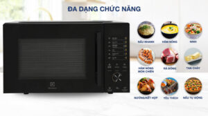 LÒ VI SÓNG ELECTROLUX ĐỂ BÀN TÍCH HỢP NƯỚNG ĐỐI LƯU 23L ULTIMATETASTE 500 EMG23D22B - lo vi song co nuong electrolux emg23d22b 23 lit 280223 104817