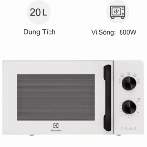 LÒ VI SÓNG ĐỂ BÀN ELECTROLUX 20L EMM20K22W ULTIMATETASTE 300 - lo vi song elec main 33