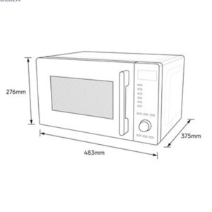 LÒ VI SÓNG ĐỂ BÀN ELECTROLUX TÍCH HỢP NƯỚNG ĐỐI LƯU 20L EMG20K22W ULTIMATETASTE 300 - lo vi song electrolux emg20k22w 61675586588