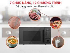 LÒ VI SÓNG ELECTROLUX ĐỂ BÀN TÍCH HỢP NƯỚNG ĐỐI LƯU 30L ULTIMATETASTE 500 EMG30D22BM - lo vi song electrolux emg30d22bm 2 1