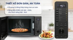 LÒ VI SÓNG ELECTROLUX ĐỂ BÀN TÍCH HỢP NƯỚNG ĐỐI LƯU 30L ULTIMATETASTE 500 EMG30D22BM - lo vi song electrolux emg30d22bm 30 lit 180523 111833