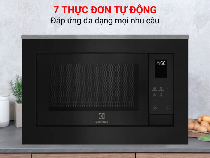 LÒ VI SÓNG ÂM ELECTROLUX EMSB25XG KẾT HỢP NƯỚNG ULTIMATETASTE 500 - 25L
