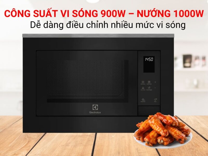 LÒ VI SÓNG ÂM ELECTROLUX EMSB25XG KẾT HỢP NƯỚNG ULTIMATETASTE 500 - 25L