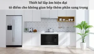 LÒ VI SÓNG ÂM ELECTROLUX EMSB25XG KẾT HỢP NƯỚNG ULTIMATETASTE 500 - 25L - lo vi song electrolux emsb25xg min