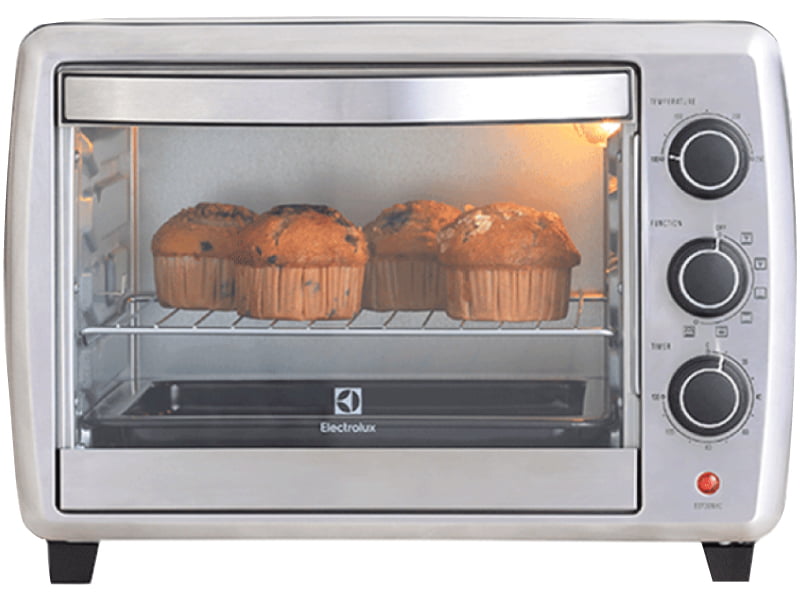 LÒ NƯỚNG ĐỂ BÀN ELECTROLUX EOT30MXC - mat truoc lo nuong co electrolux eot30mxc thung 30 lit 1800w