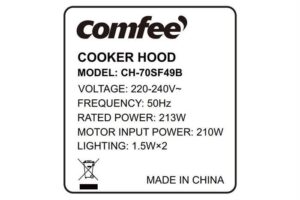 MÁY HÚT MÙI COMFEE CH-70SF49B - may hut mui am tu comfee ch 70sf49b 13 638711653380779924 700x467 1