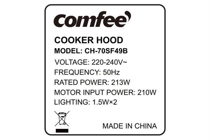 MÁY HÚT MÙI COMFEE CH-70SF49B - may hut mui am tu comfee ch 70sf49b 13 638711653380779924 700x467 1