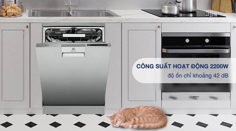MÁY RỬA BÁT ĐỨNG ĐỘC LẬP ELECTROLUX ESF8730ROX COMFORTLIFT 60 CM
