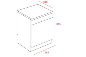 MÁY RỬA CHÉN TEKA LP8 820 - may rua chen lp8 820 kt