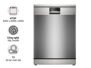 MÁY RỬA BÁT ÂM TỦ SIEMENS SN27TI00CE IQ700 - may rua chen siemens sn27ti00ce 1