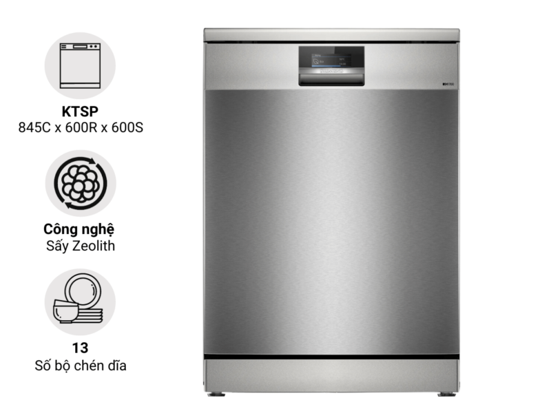 MÁY RỬA BÁT ÂM TỦ SIEMENS SN27TI00CE IQ700