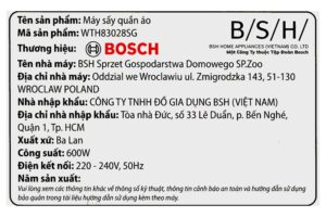 MÁY SẤY BƠM NHIỆT BOSCH 8 KG WTH83028SG - may say bom nhiet bosch 8kg wth83028sg 11 700x467 1