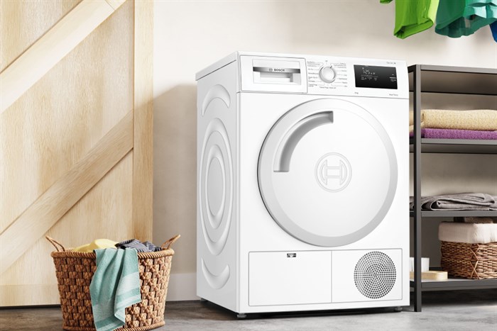 MÁY SẤY BƠM NHIỆT BOSCH 8 KG WTH83028SG