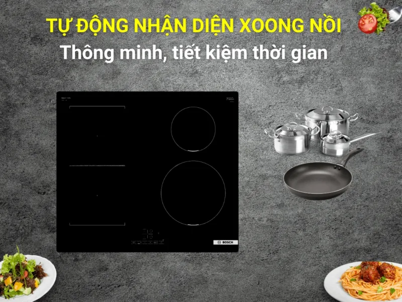 BẾP TỪ 4 VÙNG NẤU BOSCH PWP611BB5E SERI 4