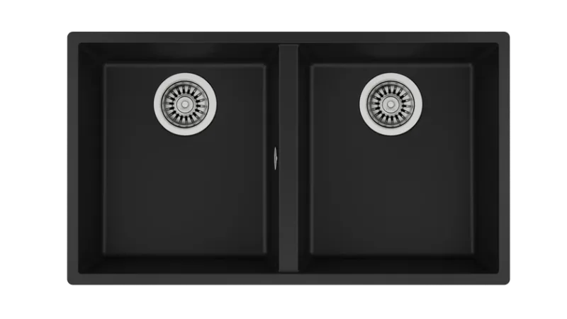CHẬU 2B 760 TG 3½ W/OVF SP BLACK 115260024