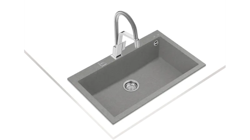 CHẬU ĐÁ NHÂN TẠO TEKA 72.40 TG V.AUTO GRIS PIEDRA 115230001