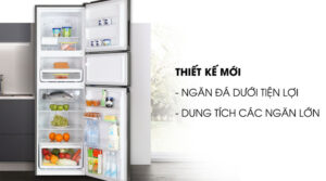 TỦ LẠNH ELECTROLUX 3 CÁNH 337 LÍT EME3700H-H INVERTER MÀU ĐEN BÓNG - tu lanh electrolux eme3700h h 11