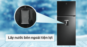 TỦ LẠNH ELECTROLUX NGĂN ĐÁ TRÊN 341 LÍT ETB3740K-H INVERTER ULTIMATETASTE 300 CÓ NGĂN ĐÔNG MỀM - ĐEN BÓNG - tu lanh electrolux etb3740k h 5 min