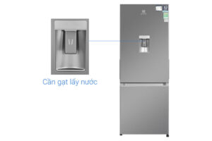 TỦ LẠNH ELECTROLUX NGĂN ĐÁ DƯỚI EBB3442K-A ULTIMATETASTE 300 308L MÀU BẠC ( CÓ NGĂN ĐÔNG MỀM) - tu lanh electrolux inverter 308 lit ebb3442k a 11 1