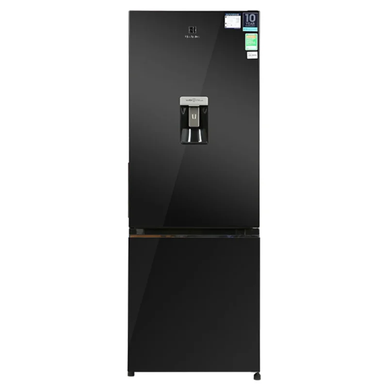 TỦ LẠNH ELECTROLUX  NGĂN ĐÁ DƯỚI EBB3462K-H INVERTER ULTIMATETASTE 300 308L MÀU ĐEN BÓNG ( CÓ NGĂN ĐÔNG MỀM)