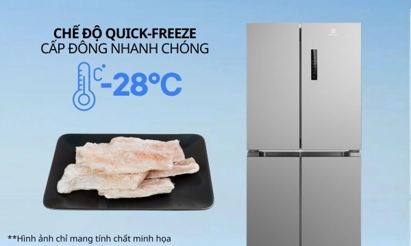 TỦ LẠNH ELECTROLUX 4 CỬA EQE4900A-A ULTIMATETASTE 700 496L - tu lanh electrolux inverter eqe4900a a 6