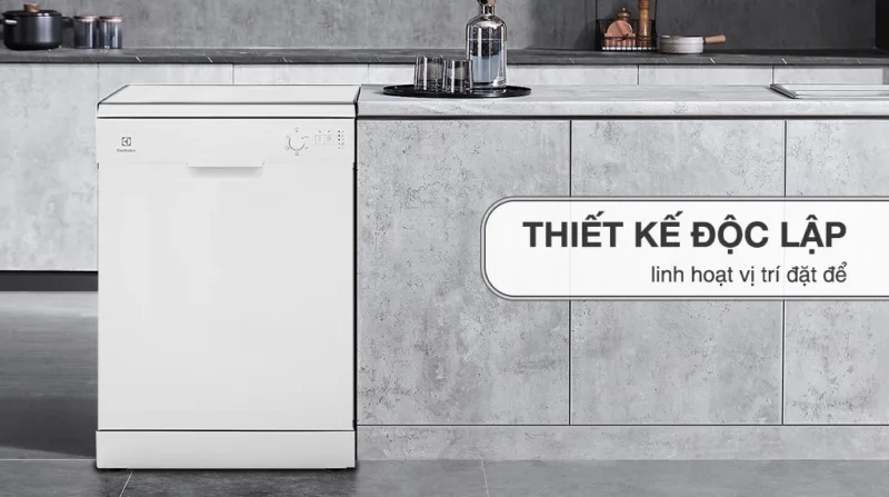 MÁY RỬA BÁT ĐỨNG ĐỘC LẬP ELECTROLUX 60CM ESF5206LOW - vi vn thiet ke may rua chen electrolux esf5206low 2