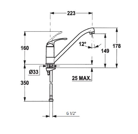 VÒI RỬA TEKA MTP 913 469130210 - voi mtp913