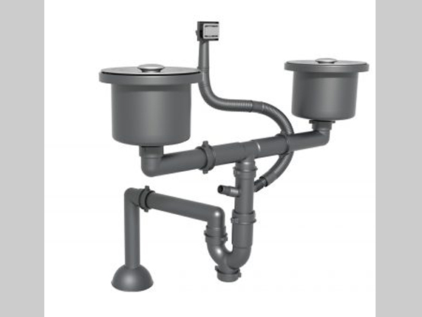 CHẬU RỬA BÁT KONOX GRANITE SINK PHOENIX 1160 WHITE SILVER - xiphong chau rua chen konox granite sink phoenix 1160 grey 2