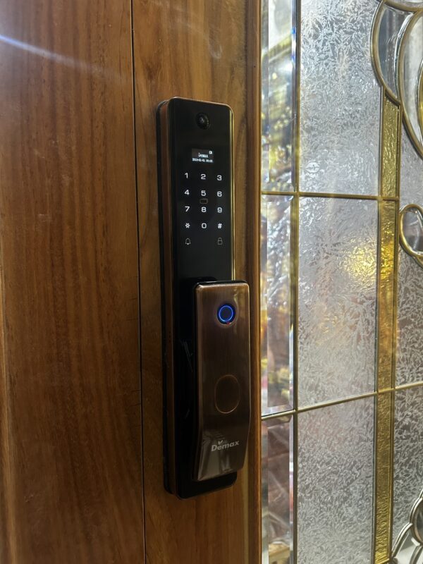 KHÓA CỬA NHẬN DIỆN THÔNG MINH APP WIFI DEMAX SL866  AC