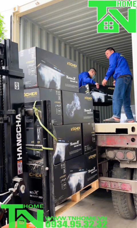 MÁY HÚT MÙI KOCHER TURBO 3D X3D-350D MÀU ĐEN