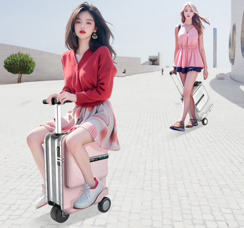 VALI ĐIỆN AIRWHEEL SE3 MINI T MÀU HỒNG