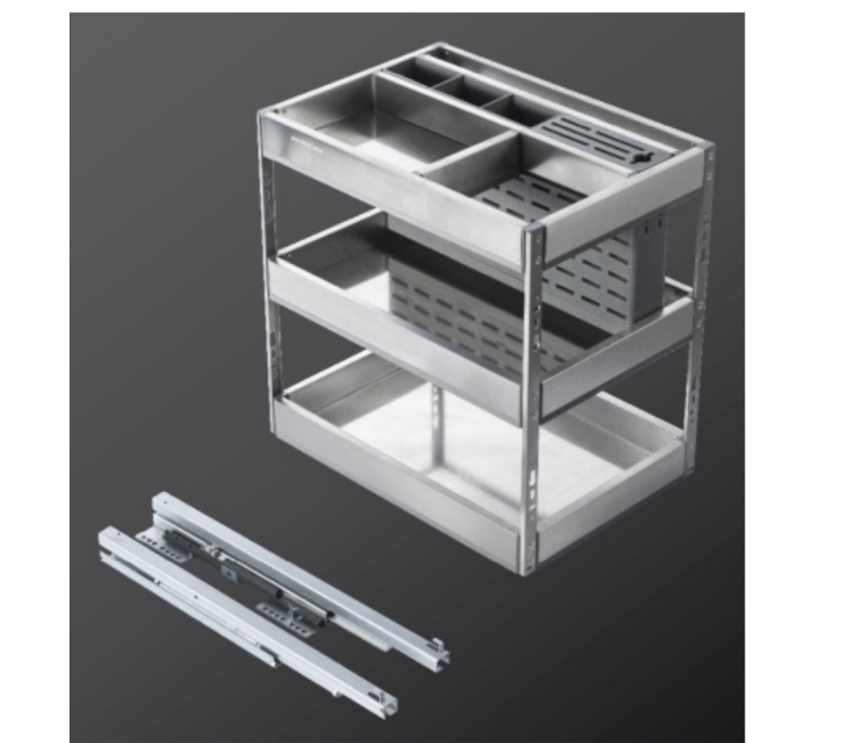 GIÁ ĐỰNG GIA VỊ KẾT HỢP CHÉN BÁT GRANDX XK.B25S