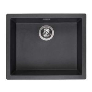 CHẬU RỬA BÁT ĐÁ 1 HỘC REGINOX AMSTERDAM 50 ĐEN HMH.R30844