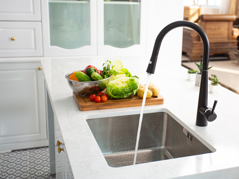 VÒI RỬA BÁT DÂY RÚT KONOX KN1901B - 17 3