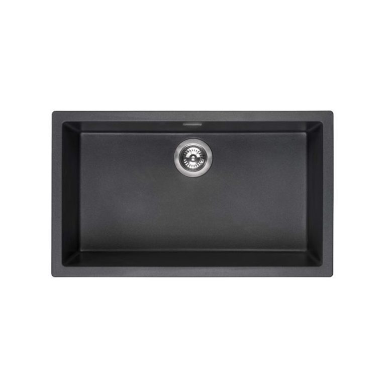 CHẬU RỬA BÁT ĐÁ 1 HỘC REGINOX AMSTERDAM 72 ĐEN HMH.R30882 - 19 1