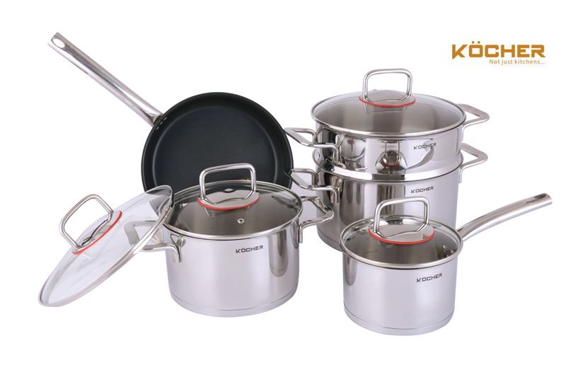 BỘ NỒI KOCHER BERLIN - 2.BO NOI 5 MON KOCHER BERLIN