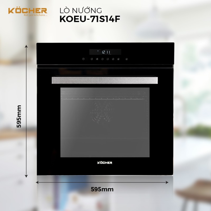 LÒ NƯỚNG KOCHER KOEU-71S14F - 2.LO NUONG KOCHER KOEU 71S14F