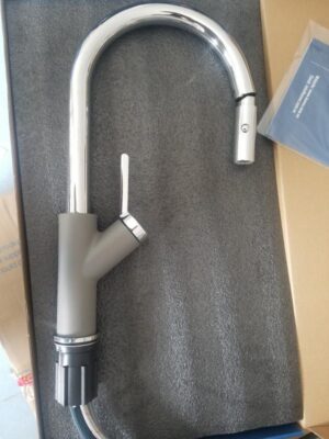 VÒI RỬA BÁT DÂY RÚT KONOX PONTE GREY - 23919 7318 ngoc nguyen z5519287206063e746893bec7a18e98d7e376244a30130