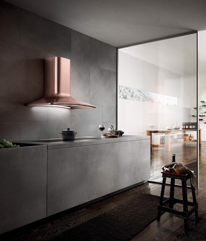 MÁY HÚT MÙI ÁP TƯỜNG ELICA SWEET COPPER/F/85