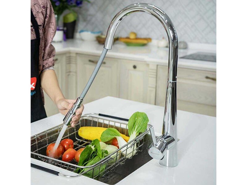 VÒI RỬA BÁT DÂY RÚT KONOX KN1901C - 319