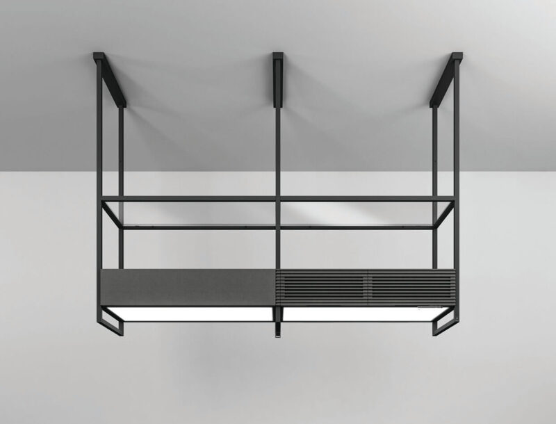 MÁY HÚT MÙI ĐẢO BẾP ELICA OPEN SUITE SUPERIOR BL/F/160