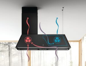 MÁY HÚT MÙI ĐẢO BẾP ELICA IKONA MAXXI PURE BL MAT/F/120 - 8 7