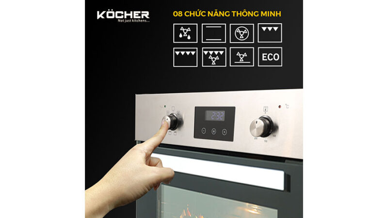LÒ NƯỚNG KOCHER KOEU-68S08F - KOEU 68S08F slide